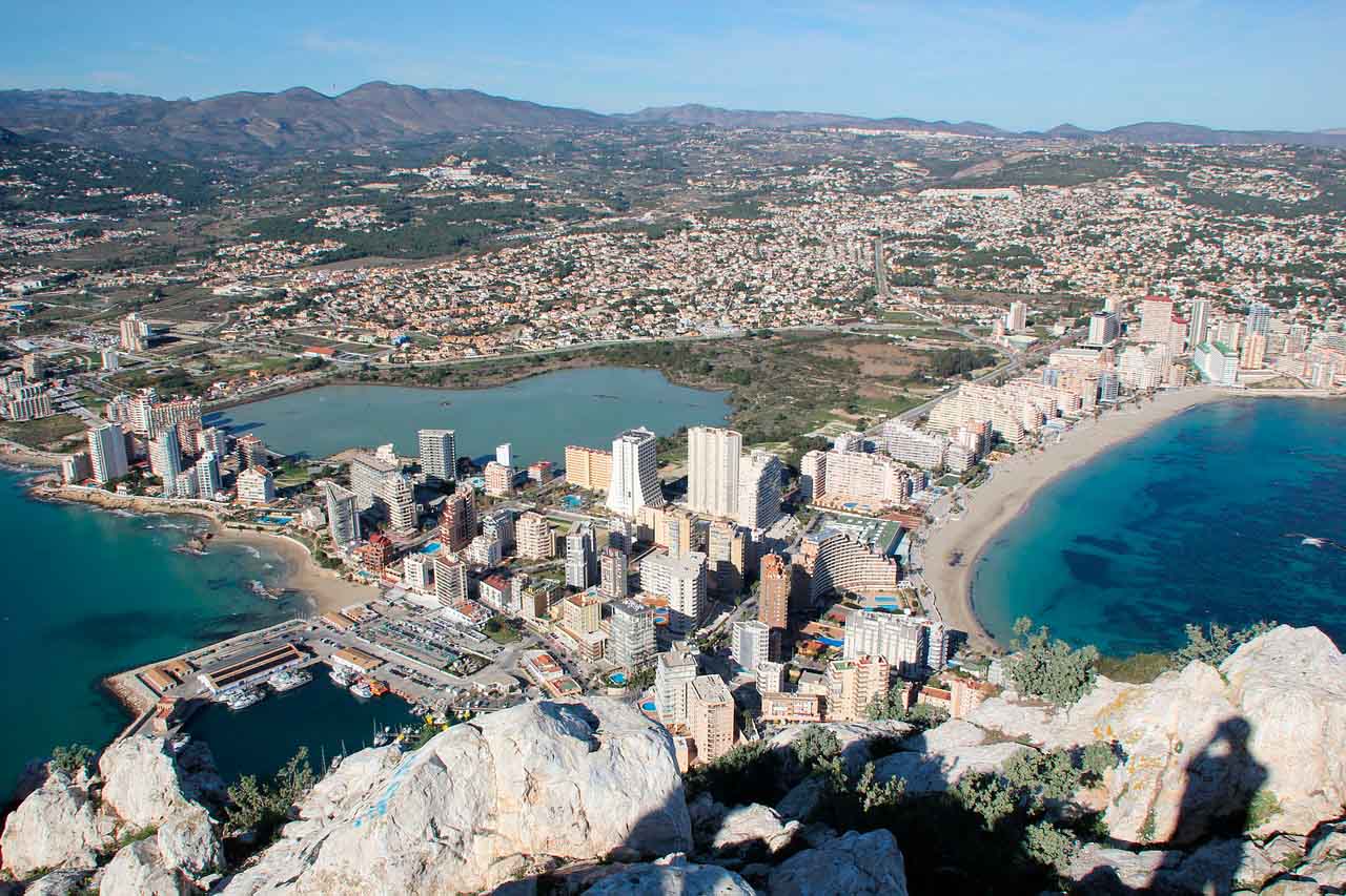 ruta en autocaravana por la costa blanca